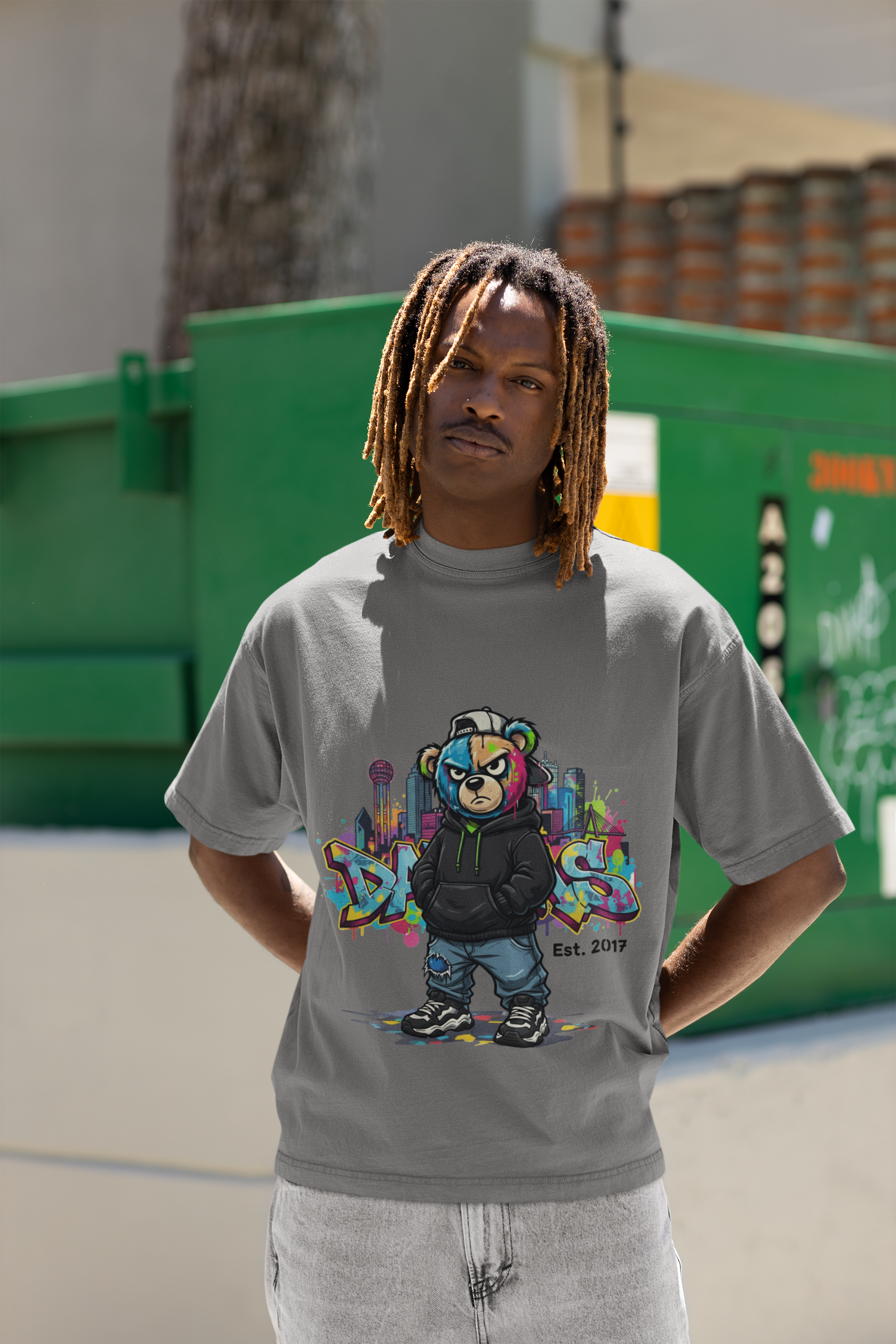 Dallas Street Art Tee